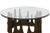 Modern Vintage Paul Evans Signed and Dated Bronze and Glass Stalgamite Cocktail Table, 1970's For Sale - Image 3 of 11