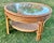 Boho Chic 1970s Boho Chic Rattan Round Table Set For Sale - Image 3 of 9