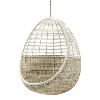 Outdoor Hanging Pod Chair, Attributed For Sale