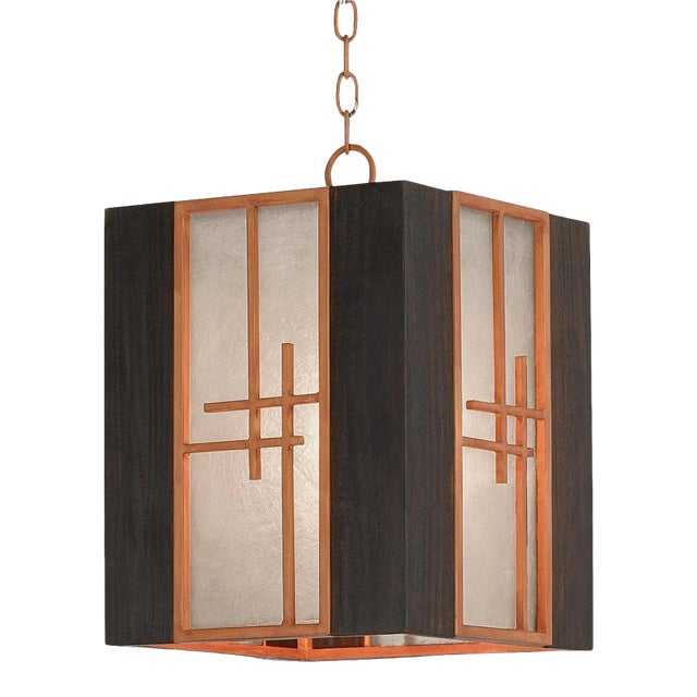 Currey & Company Hiroshi Koshitaka Kiyamacki Lantern For Sale