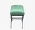1980s Hand-Forged Sculptural Wrought Iron Accent Benches in Dark Green Mohair- A Pair For Sale - Image 11 of 13