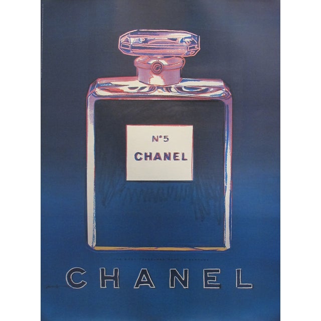 Andy Warhol Chanel #5 Poster For Sale
