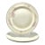 1940s Homer Laughlin “Tulip” Set of 3 Ceramic Dinner Plates For Sale