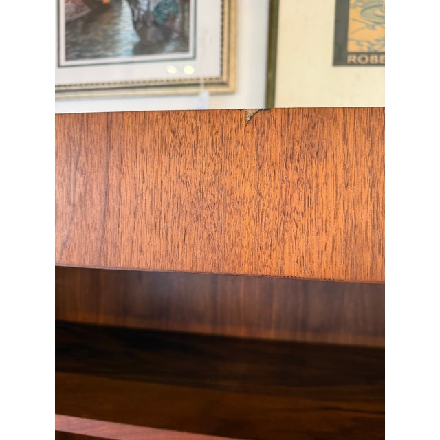 Glenn of California American Walnut Bookshelf + Drawers, Mid 20th Century For Sale - Image 9 of 12