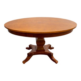 Antique Swedish, Karl Johan 'Biedermeier' Oval Center Table For Sale