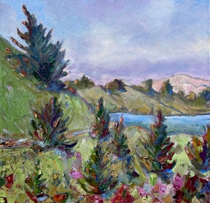 Large California Landscape Texture, Color Hartman