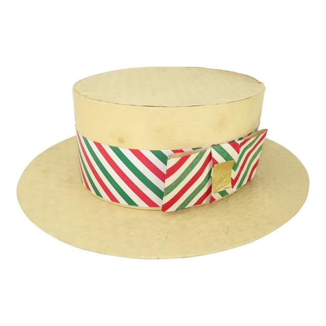 Novelty Loft Hat Box Candy Container, 1940's For Sale