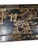 Late 20th Century Late 20th Century Oriental Black Lacquer Coffee Table (Hand-Painted Chinoiserie / Oriental Scene) For Sale - Image 5 of 9
