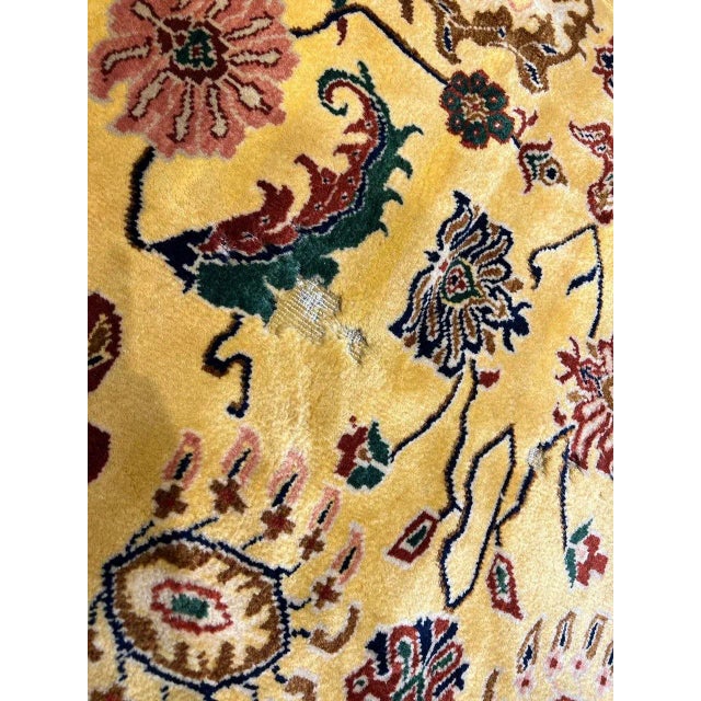 Textile Pasargad N Y Fine Agra Hand-Knotted Rug - 9'1" X 11'8" For Sale - Image 7 of 11