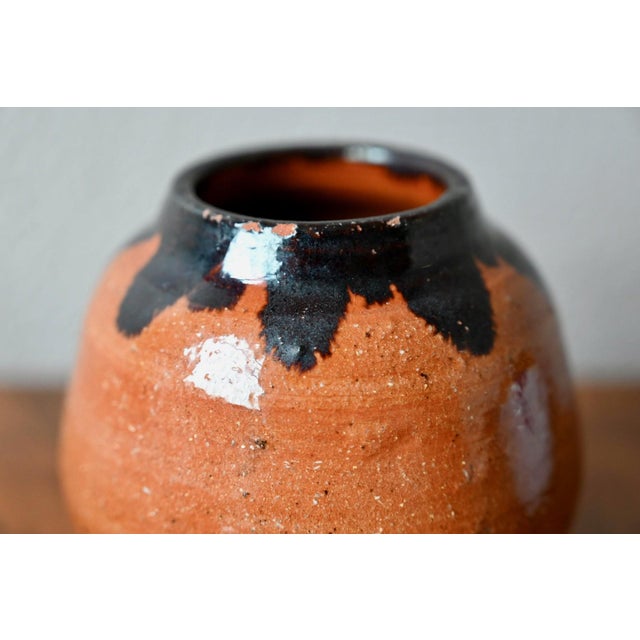 Ethnic Glazed Terracotta Ball Vases, 1970s, Set of 3 For Sale - Image 6 of 8