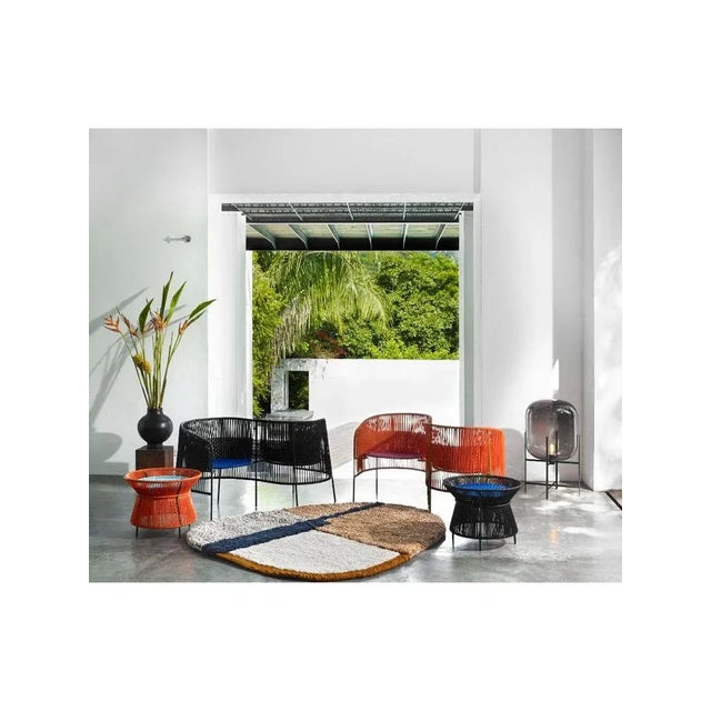 Black Green Caribe Basket Table by Sebastian Herkner For Sale - Image 8 of 11