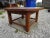 Large Brutalist Oak & Stone Inlay Coffee Table, 1970s For Sale - Image 4 of 9