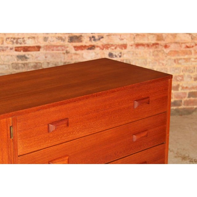 Long Mid-Century Modulus Sideboard in Teak from Fristho, Netherlands, 1960s For Sale - Image 6 of 18