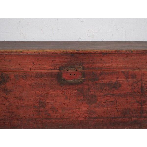 Antique Chinese Wooden Case For Sale - Image 6 of 8