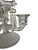 1940s 1950s Cambridge Glass 3-Arm Candelabra With Bobeche and Hanging Crystals For Sale - Image 5 of 12