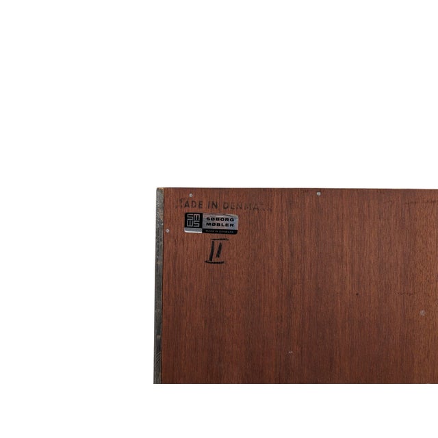 Rosewood Bookcase by Børge Mogensen for Søborg Møbelfabrik For Sale - Image 10 of 11