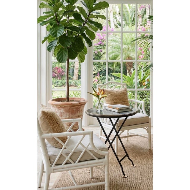 Vintage Italian Hand-Painted Chinoiserie Tray Table by Ganci & C. For Sale - Image 10 of 11
