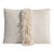 Lancaster Signature Fringe Pillow in Berber Ivory For Sale