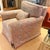 Traditional Pair of Swivel Chairs in Vintage Ralph Lauren Block Print For Sale - Image 3 of 13