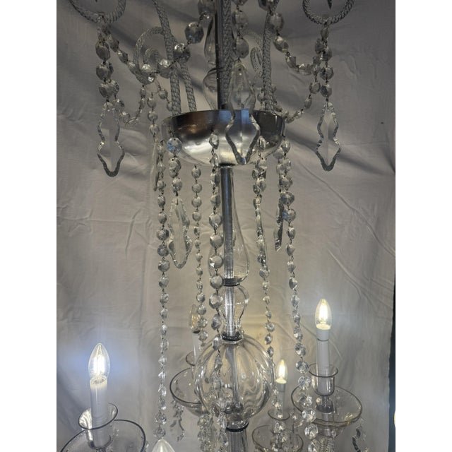 Murano Chandelier with 15 Lights, 1920s, in Very Good conditions. Designed 1920 to 1949 Up to 250V (Europe/UK...