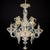 2000 - 2009 Vintage Ca’ Rezzonico Style Gold‑Infused Murano Chandelier, in the Manner of Giuseppe Briati For Sale - Image 5 of 18