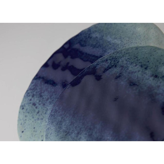 Multiple Liquid Ceramic Wall Lamp by Jennifer Midoz For Sale - Image 4 of 8