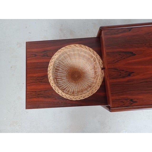 Fully Danish Rosewood Sewing Table, 1960s For Sale - Image 15 of 16