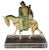 Early 20th Century Early Chinese Immortal on Horseback Terracotta Roof Tile on Lucite - Figurine For Sale - Image 5 of 5