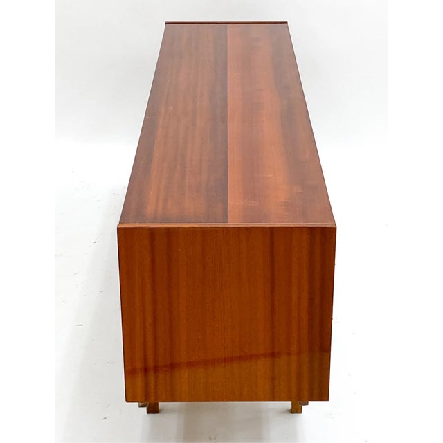 Brown Polish Mid-Century Mahogany Sideboard, C1950's For Sale - Image 8 of 11