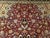 Vintage Persian Tabriz Rug, Hand-Knotted Wool & Silk, Fine Floral Pattern, Burgundy & Navy, 10x13 For Sale - Image 12 of 18