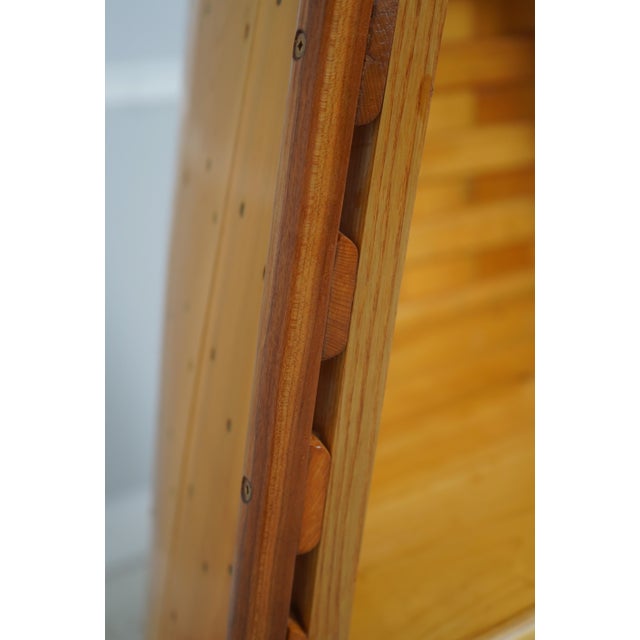 Wood North Bay Canoe Company Converted to Bookcase For Sale - Image 7 of 12
