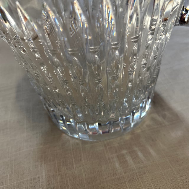 1970s Large Glass Etched Decorative Bowl For Sale In Atlanta - Image 6 of 7