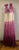 Modern Pair of Pink Ombre Drapery Panels For Sale - Image 3 of 4