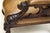 Brown Antique Victorian Carved Leather Chair, 1850s For Sale - Image 8 of 11