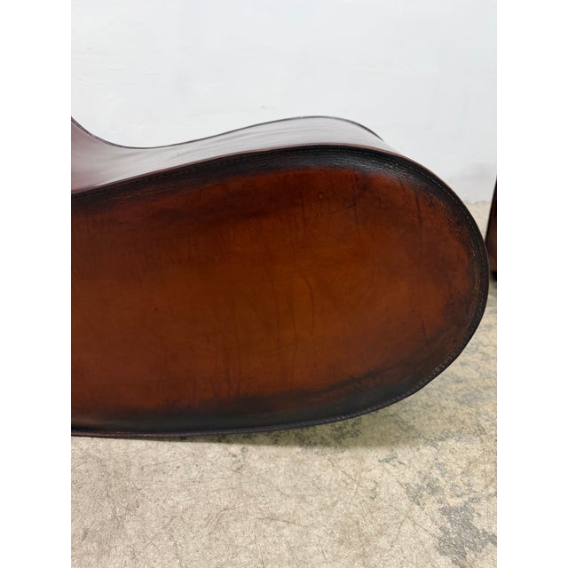 Gregorio Spini "Sutra" Distressed Leather Lounge Chairs for Kundalini - A Pair For Sale - Image 18 of 18