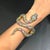 Bochic "Orient" Vintage Sapphire & Ruby Serpent Cuff Set In 18K Gold & Silver For Sale - Image 14 of 18