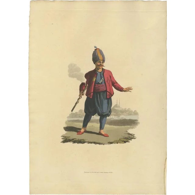 Paper Soldier of Turkish Artillery, 1818, Paper For Sale - Image 7 of 7