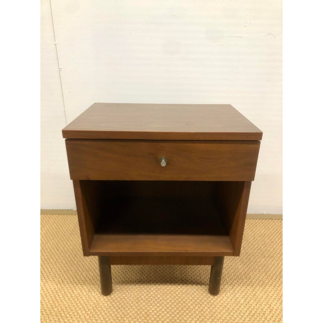 Mid-Century Modern Midcentury Modern Stanley Nightstand For Sale - Image 3 of 9