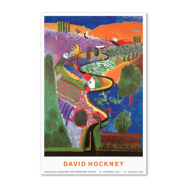 David Hockney David Hockney Poster Nichols Canyon (1980), 2001 For Sale - Image 4 of 4