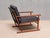 Wood Scandinavian Modern Sculptural Teak Armchairs with Runner Legs, 1950s, Set of 2 For Sale - Image 7 of 15
