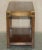 Brown Vintage Military Campaign Mahogany Side Table from Harrods London Kennedy For Sale - Image 8 of 13