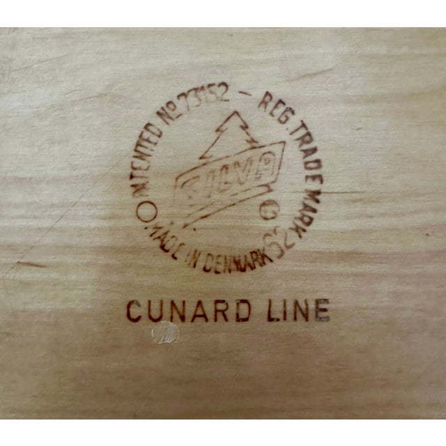 Early 20th Century Art Deco Cunard Line Foley Bone China Tea Service – Tray Set With Ephemera - 11pcs For Sale - Image 11 of 12