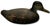 Unusually Large Size Antique American Carved Wood Hand Painted Duck Hunters Decoy From Downeast Coastal Maine - 22 Inches Long For Sale - Image 11 of 18