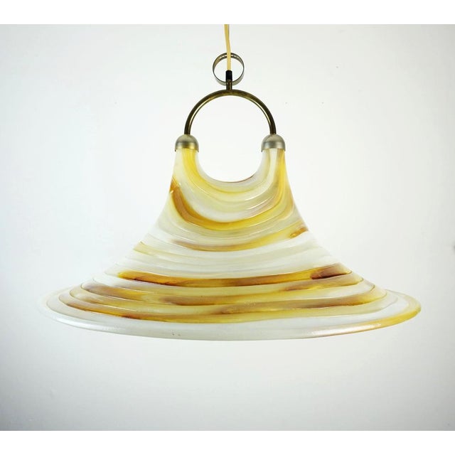 Large Vintage Space Age Pendant Lamp in Acrylic and Metal from Cosack Leuchten, 1970s For Sale - Image 16 of 16