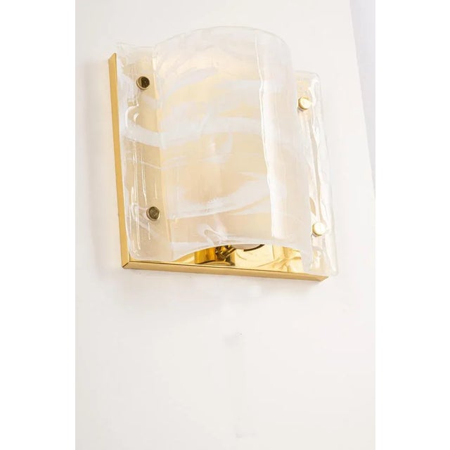 Murano Glass Wall Sconces from Hillebrand, Germany, 1970s, Set of 2 For Sale - Image 3 of 11