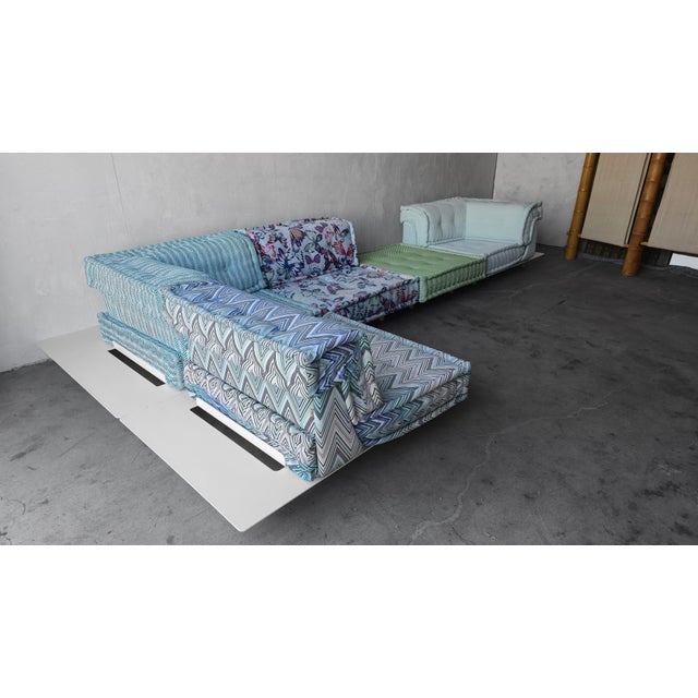 Early 21st Century 5 Piece Outdoor Mah Jong Sofa Set by Hans Hopfer for Roche Bobois For Sale - Image 5 of 18