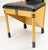Birds Eye Maple Italian Art Deco Style Low Profile Desk w/ Leather Chair Mint! For Sale - Image 16 of 18