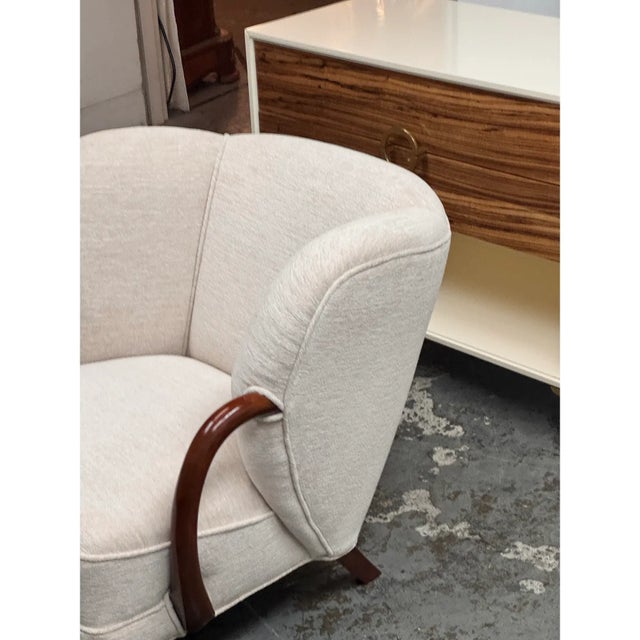Viggo Boesen for Slagelse Møbelværk Model 107 Lounge Chair, 1940s. For Sale - Image 12 of 12