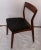 Solid Teak Side Chair With Black Leatherette, 1970s For Sale - Image 6 of 10