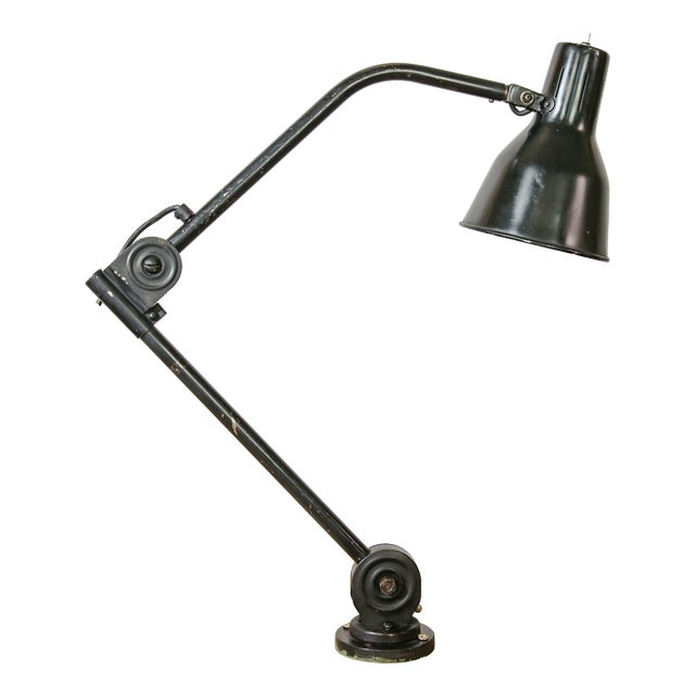 Bauhaus Model 122 Swing Arm Lamp from Hala Zeist, 1940s For Sale